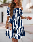 One Shoulder Casual Dress