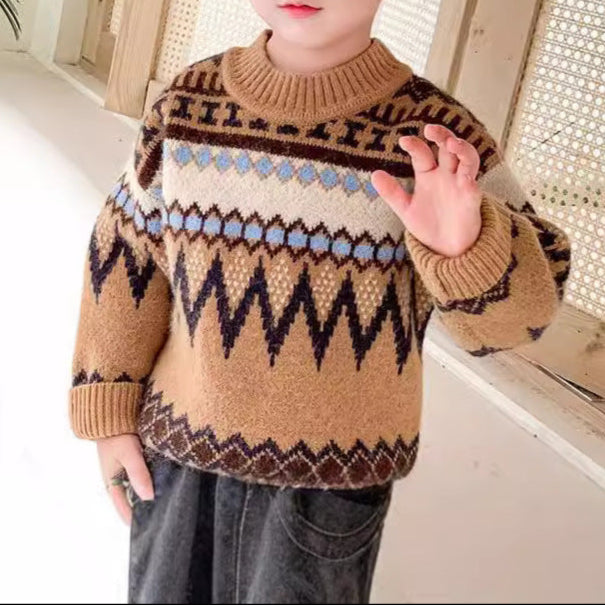 Kids Stylish Knit Sweater