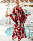 Chic Wrap Dress with Natural Rustic Vibes