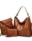 Stylish Leather Bag with Sleek Finish