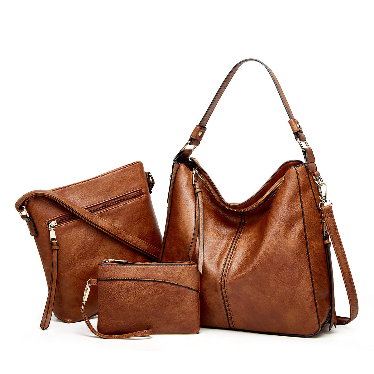 Versatile Shoulder Bag with Clean Lines