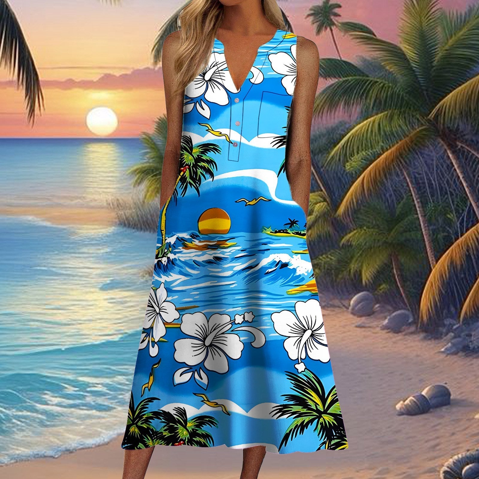 Sweet Stripes Pocket Dress