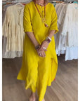 Breathable Cotton Linen Two Piece set