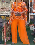 Loose Fit Chiffon Set