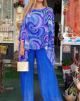 Loose Fit Chiffon Set