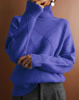 Loose Fit High Neck Sweater