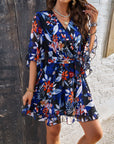 Women's Vacation Chiffon Midi Dress
