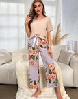 Summer Cotton Crepe Loungewear Set