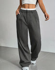 High Waist Casual Pants