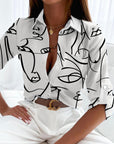 Women’s Fashion Printed Shirt