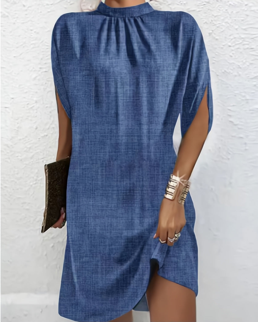 Round Neck Casual Dress