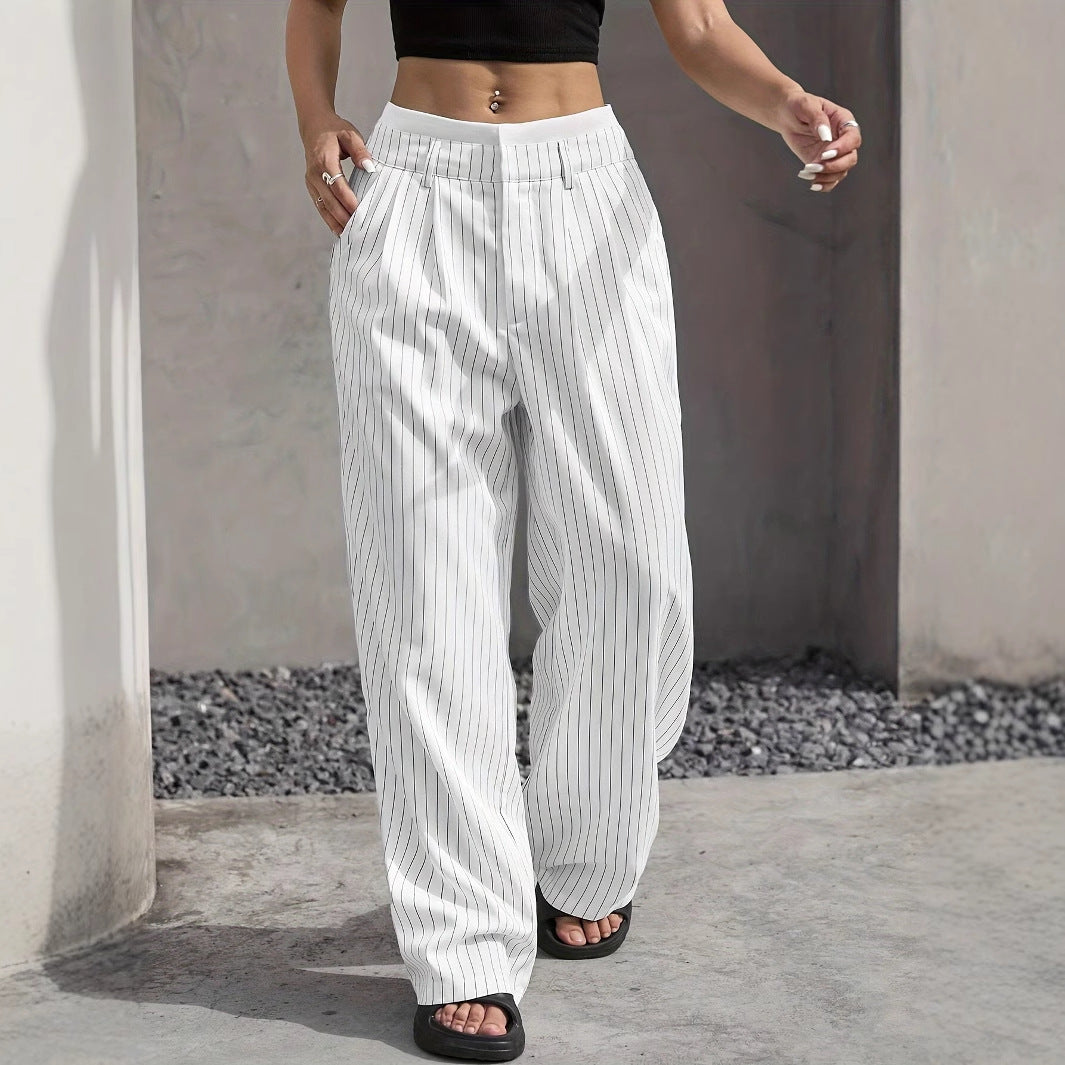 High Waist Casual Pants
