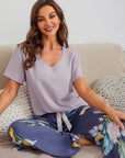 Summer Cotton Crepe Loungewear Set