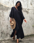 Relaxed Fit Vacation Midi Dress