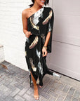 Single Sleeve Bodycon Dress