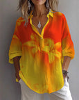 Printed Top with Breezy Loose Design