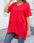 Casual Short Sleeved Top
