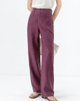 Women’s Ice Silk Straight Leg Trousers