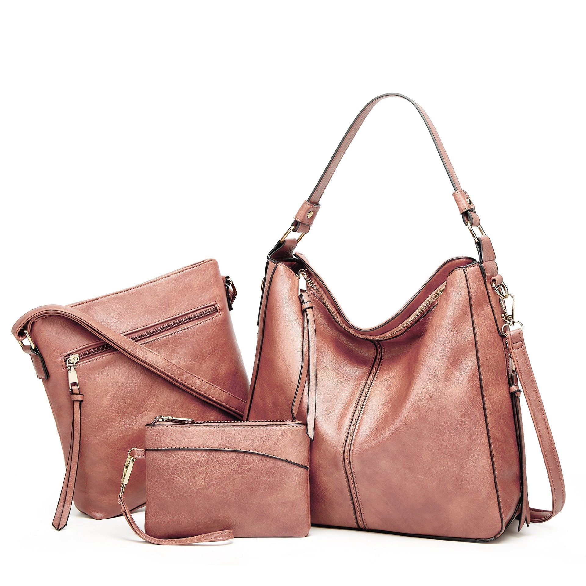 Versatile Shoulder Bag with Clean Lines