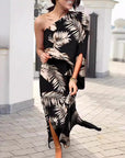 Single Sleeve Bodycon Dress