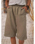 Cotton Linen Casual Shorts