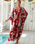 Chic Wrap Dress with Natural Rustic Vibes