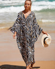 Driftwood Tone Breezy Linen Dress