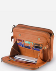 Compact Leather Bag with Clean Design