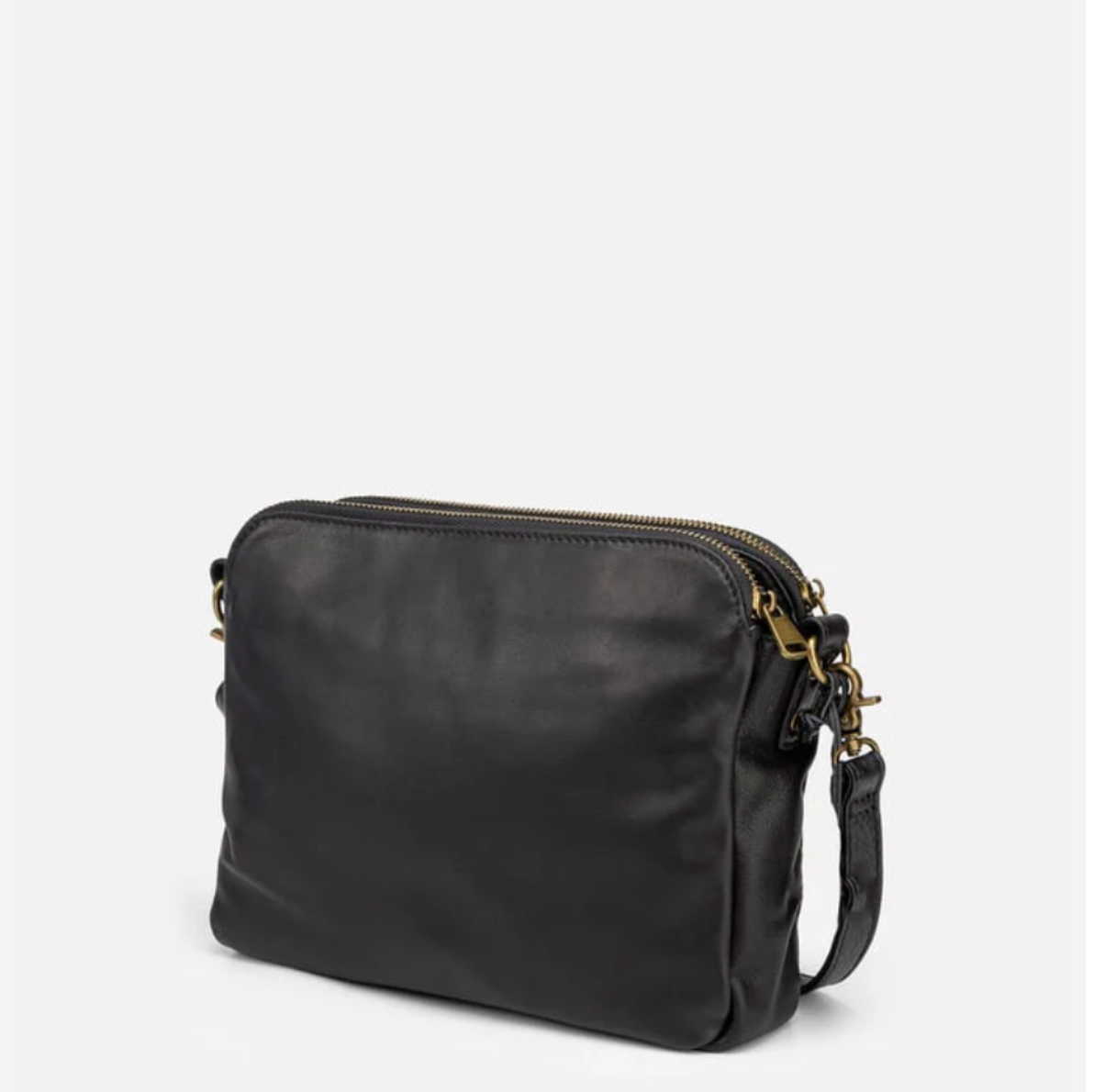 Compact Leather Bag with Clean Design