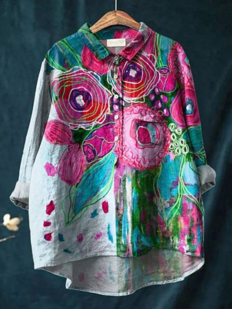 Peace Art Shirt with Hippie Vibe