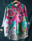 Peace Art Shirt with Hippie Vibe