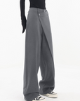 Fashionable asymmetric trousers