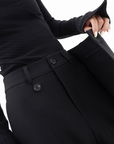 Fashionable asymmetric trousers