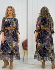 Airy and Breathable Midi Dress