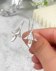 Blossom Silver Flower Earrings