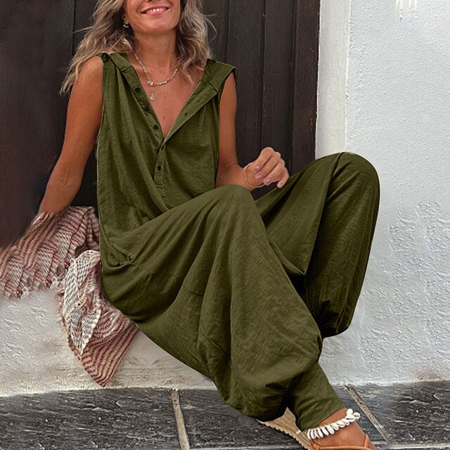 Breathable Comfortable Women’s Jumpsuit