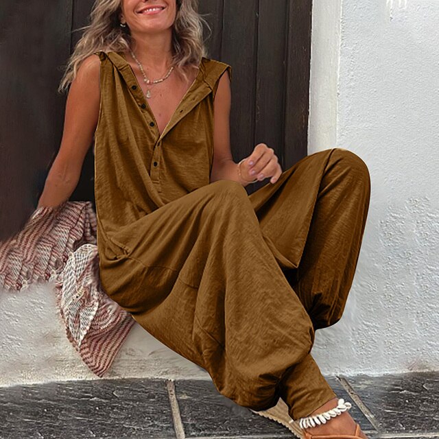 Breathable Comfortable Women’s Jumpsuit