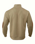 Ronan Mens Sweater | Soft Knit, Stand Collar with Button Detail 1