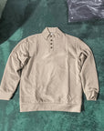Ronan Mens Sweater | Soft Knit, Stand Collar with Button Detail 5