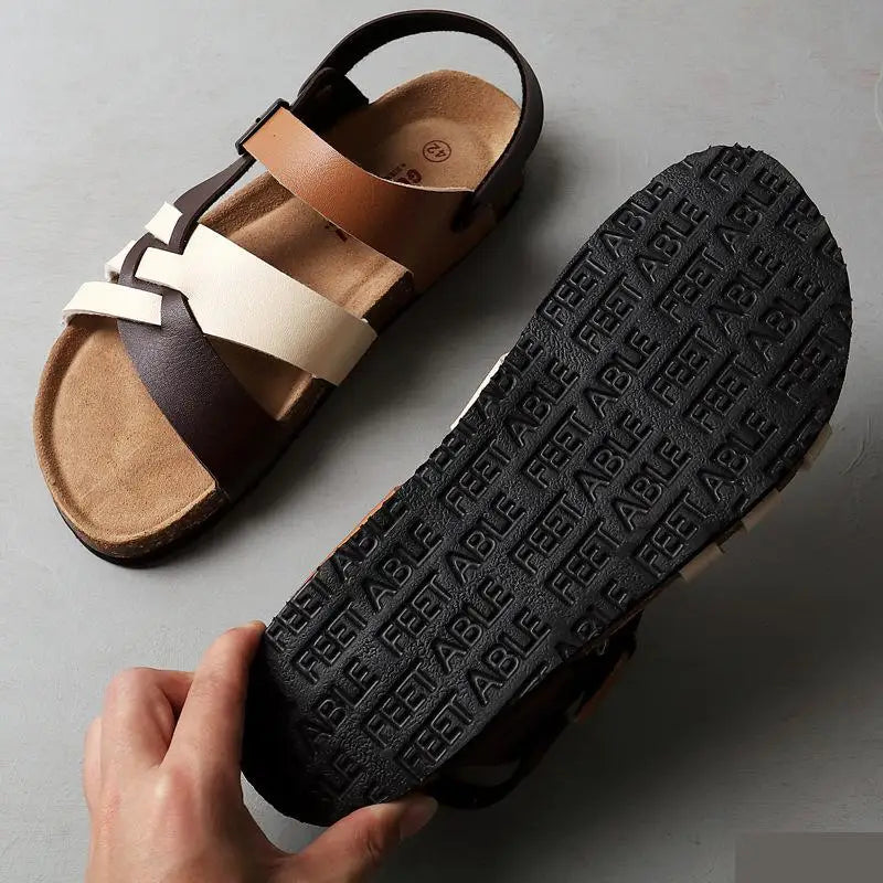 Durable Orthopedic Sandals with Soft Cushioning