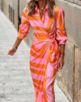 Classic Cut Floor Length Gown Dress