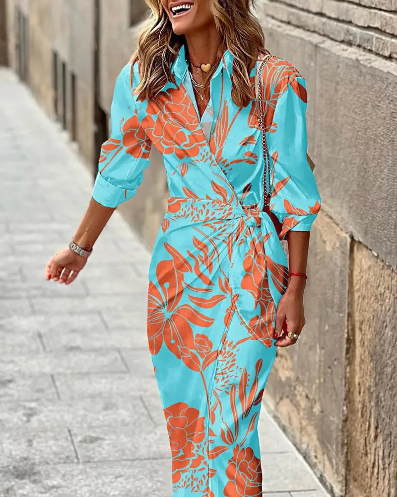 Classic Cut Floor Length Gown Dress