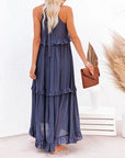 Soft Ruffle Casual Dress – Lightweight, Flowy Summer Style Perfect for Travel & Everyday Elegance