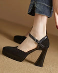 Retro Style Ladies Elegant Dress Pumps