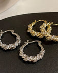 Chic Zircon Wrap Earrings for Stylish Looks