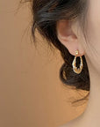 Chic Zircon Wrap Earrings for Stylish Looks