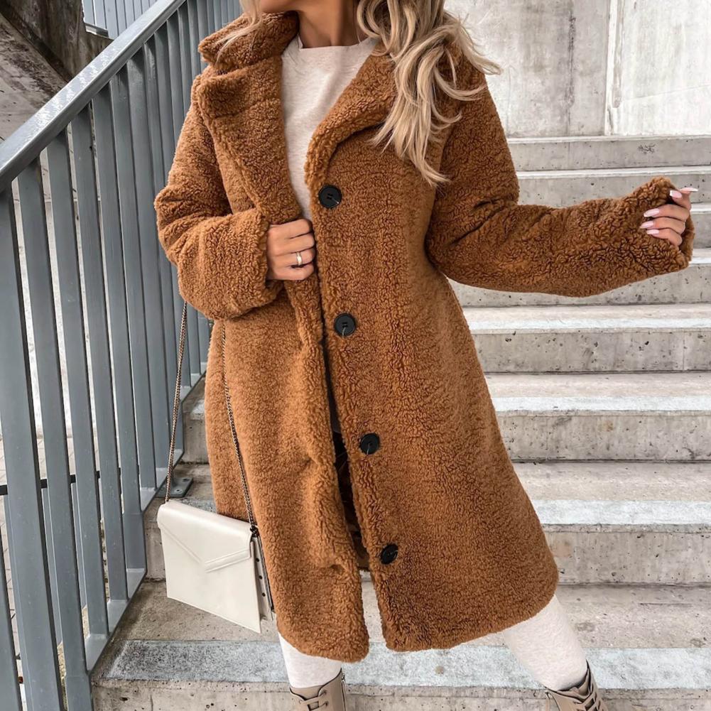 Cozy Women's Longline Wool Coat