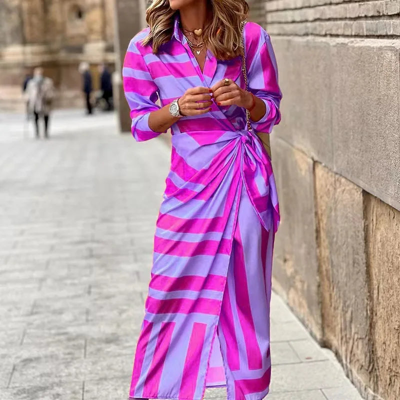 Classic Cut Floor Length Gown Dress