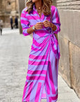 Classic Cut Floor Length Gown Dress