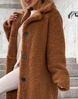 Cozy Women's Longline Wool Coat